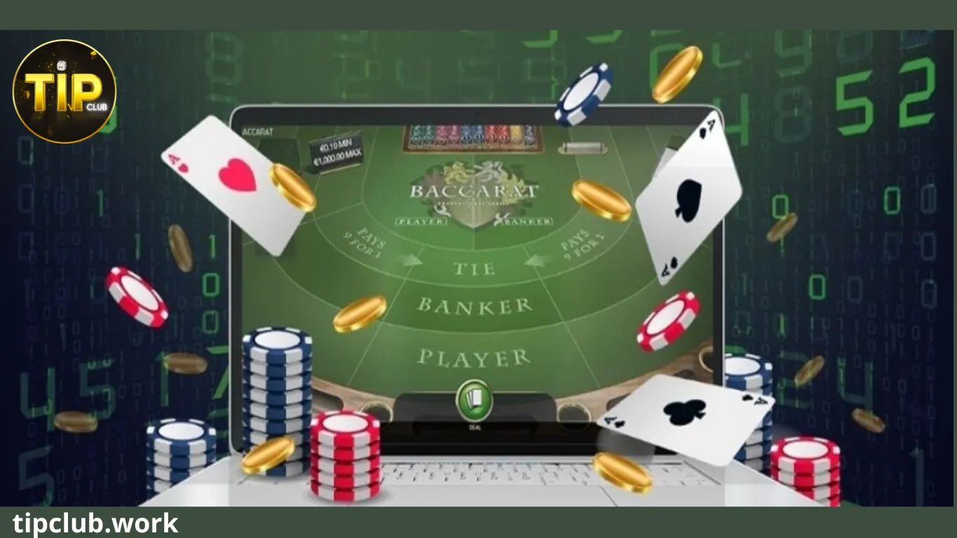 Luật chơi game Baccarat trực tuyến Tip Club